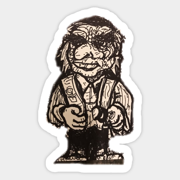 Labyrinth, jim henson, hoggle Sticker by MattisMatt83